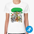 Женская спортивная футболка