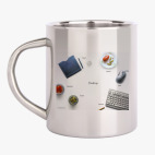 Кружка металлическая