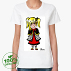 Женская футболка органик