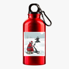 Металлическая бутылка 400 мл UV-DTF