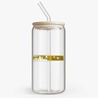 Банка с бамбуковой крышкой