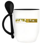 Кружка с ложкой