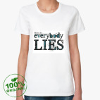 Женская футболка органик