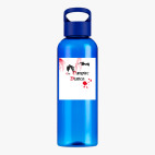 Прозрачная спортивная бутылка