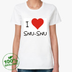 Женская футболка органик