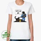 Женская футболка органик