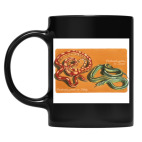 Кружка цветная UV-DTF