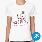 Женская спортивная футболка