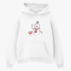 Толстовка худи оверсайз