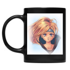 Кружка цветная UV-DTF