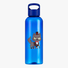 Прозрачная спортивная бутылка