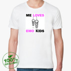 Мужская футболка органик