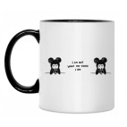 Кружка двухцветная