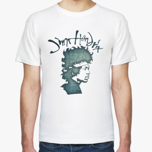 Футболка с принтом Jimi Hendrix