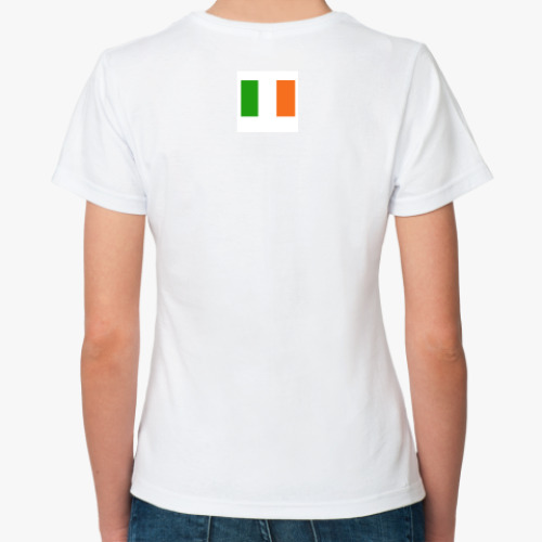 Классическая футболка с принтом  U2