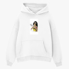 Толстовка худи оверсайз