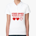 Женская рубашка поло