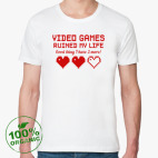 Мужская футболка органик