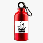 Металлическая бутылка 400 мл UV-DTF