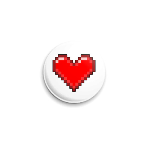 Значок 25мм с принтом Любовь