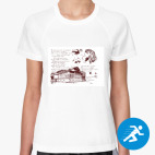 Женская спортивная футболка