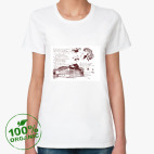 Женская футболка органик