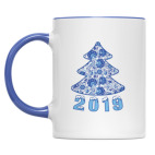 Елочка гжель