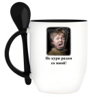Кружка с ложкой