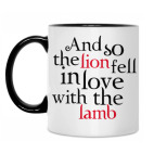 Кружка двухцветная