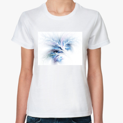 Классическая футболка с принтом Морозко