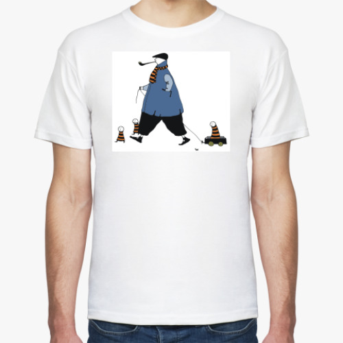 Футболка с принтом Трубка