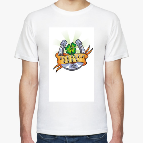 Футболка с принтом Удачи!