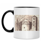 Кружка двухцветная