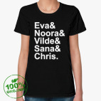 Женская футболка органик