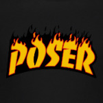 Ироничный позер скейтбордист