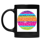 Кружка цветная UV-DTF