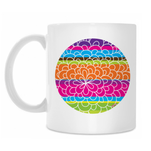 Кружка с принтом LifeIsColour