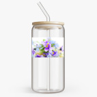 Банка с бамбуковой крышкой