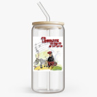 Банка с бамбуковой крышкой