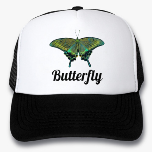 Кепка-тракер с принтом Бабочка Парусник - Махаон