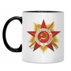 Кружка двухцветная