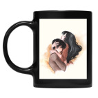 Кружка цветная UV-DTF