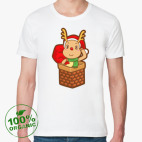 Мужская футболка органик