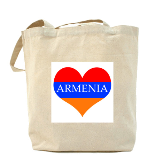 Сумка шоппер с принтом ARMENIA