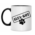 Кружка двухцветная