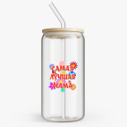 Банка с бамбуковой крышкой