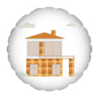 The house is two-storey