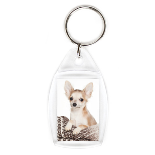 Брелок с принтом Щенок