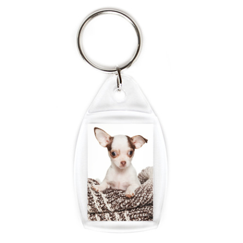 Брелок с принтом Щенок