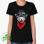 Женская футболка органик